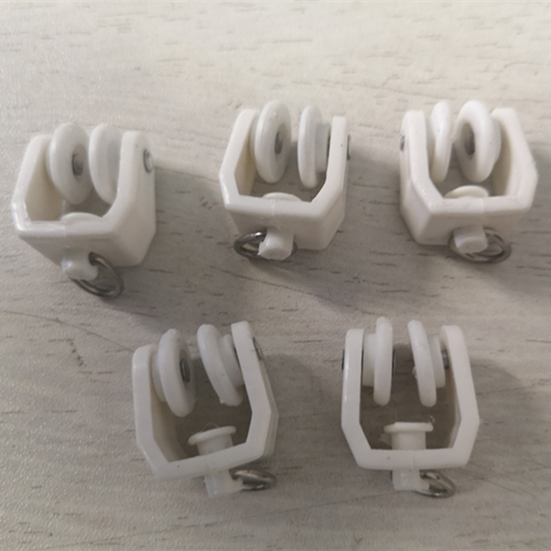 Plastic curved track curtain track, curved track accessories, flexible and rigid curved track accessories Specification drawing