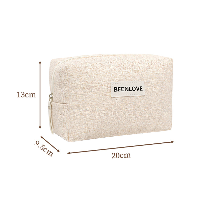 Runhui's new woven snow octagonal makeup bag, hand-held makeup storage bag, portable bag, backpack, travel makeup bag wholesale Item Picture
