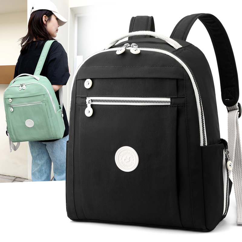 Colorful Fox's new Korean-style backpack for women's fashionable outdoor travel with water repellent and large capacity full figure