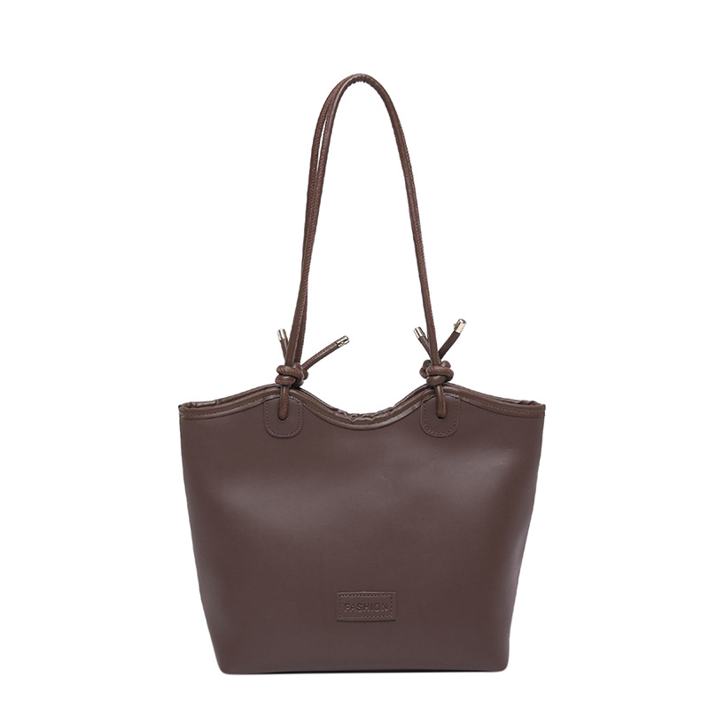 Simple and stylish large-capacity tote bag 2025 new style, fashionable and versatile casual women's bag, single-shoulder commuting underarm bag Item Picture