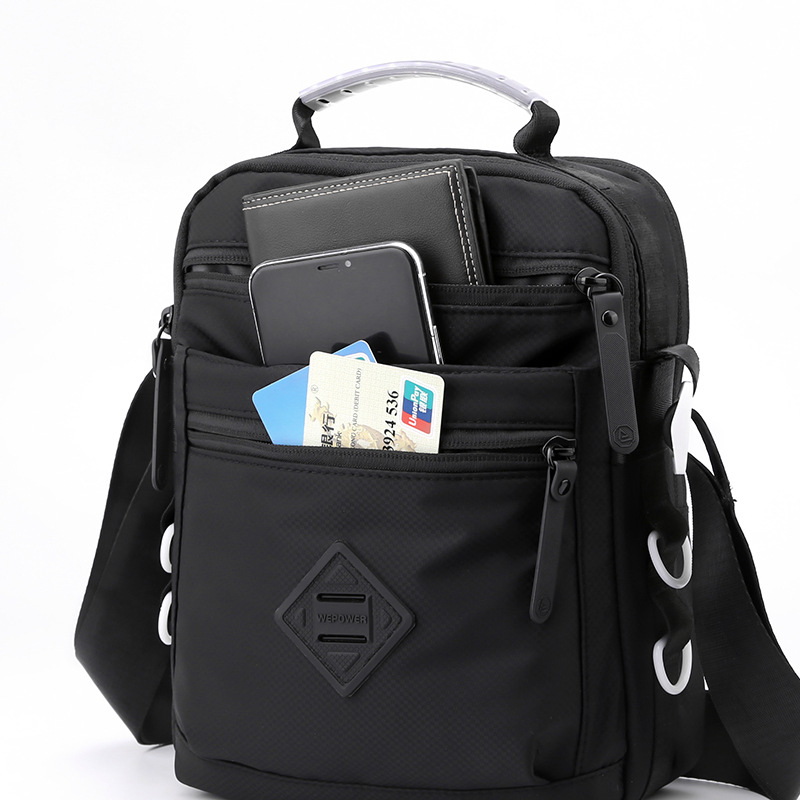 New fashionable men's bag, personalized business bag, suitable for both men and women, but trendy crossbody bag, small square bag Application Scenario