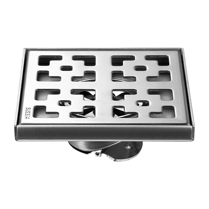 304 stainless steel 30CM large floor drain, DN110, large flow anti-odor floor drain for public bathroom balcony shower room project Item Picture