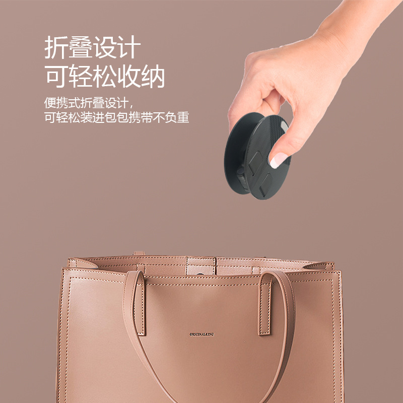 Cross-border decompression mobile phone stand, tablet stand, desktop rotatable stand, foldable universal stand for mobile phones and tablets Application Scenario