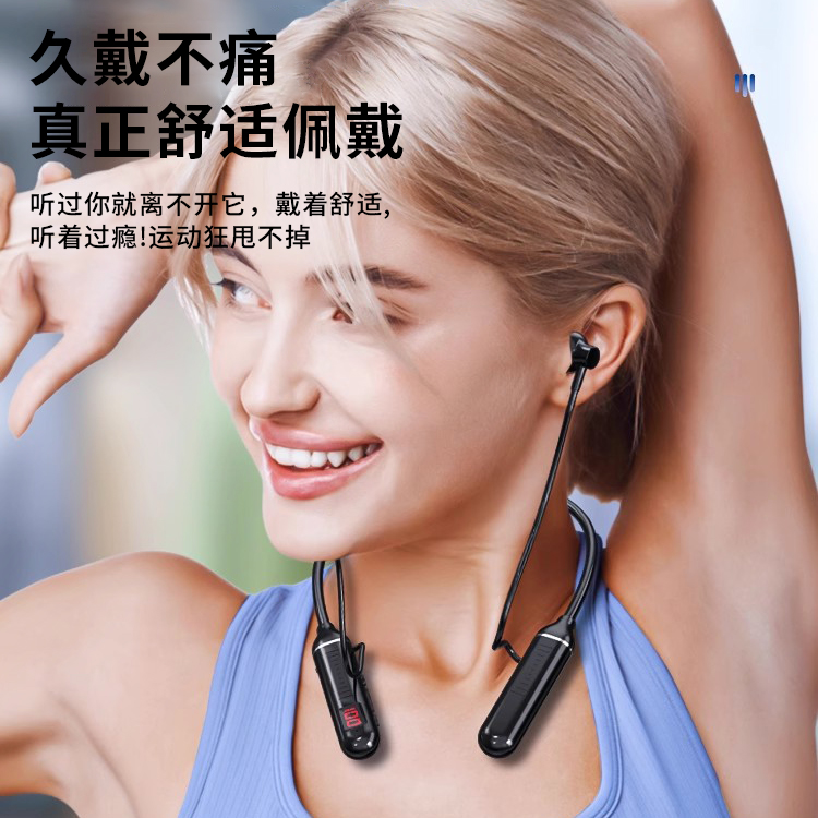 2024 New in-ear Bluetooth ultra-long battery life sports true wireless Bluetooth headphones Neckband style Application Scenario