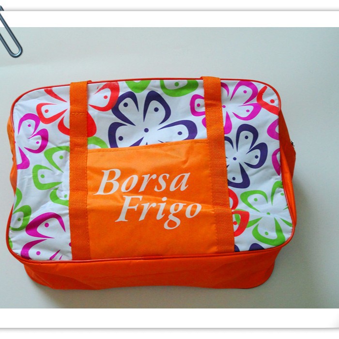 Customized travel agency gym advertising storage bags, LOGO customized travel bags, QR code printed handbags based on provided drawings details Picture