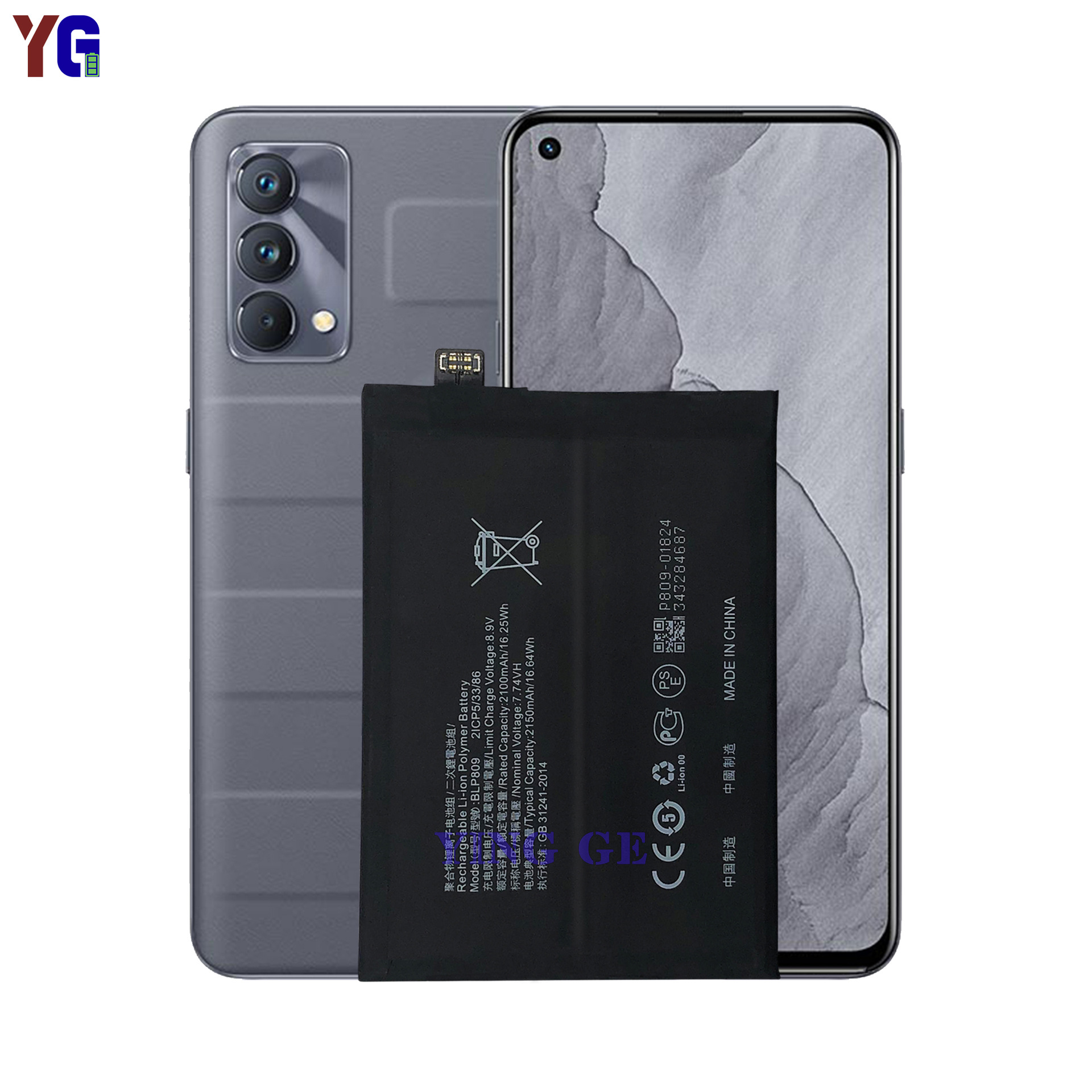 Compatible with OPPO Realme GT Master Edition/GT Mater mobile phone rechargeable battery BLP809 Application Scenario