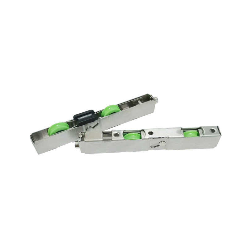Two-wheel long hollow sliding door wheels, sliding door tracks, hanging track wheels, door and window hardware accessories Item Picture