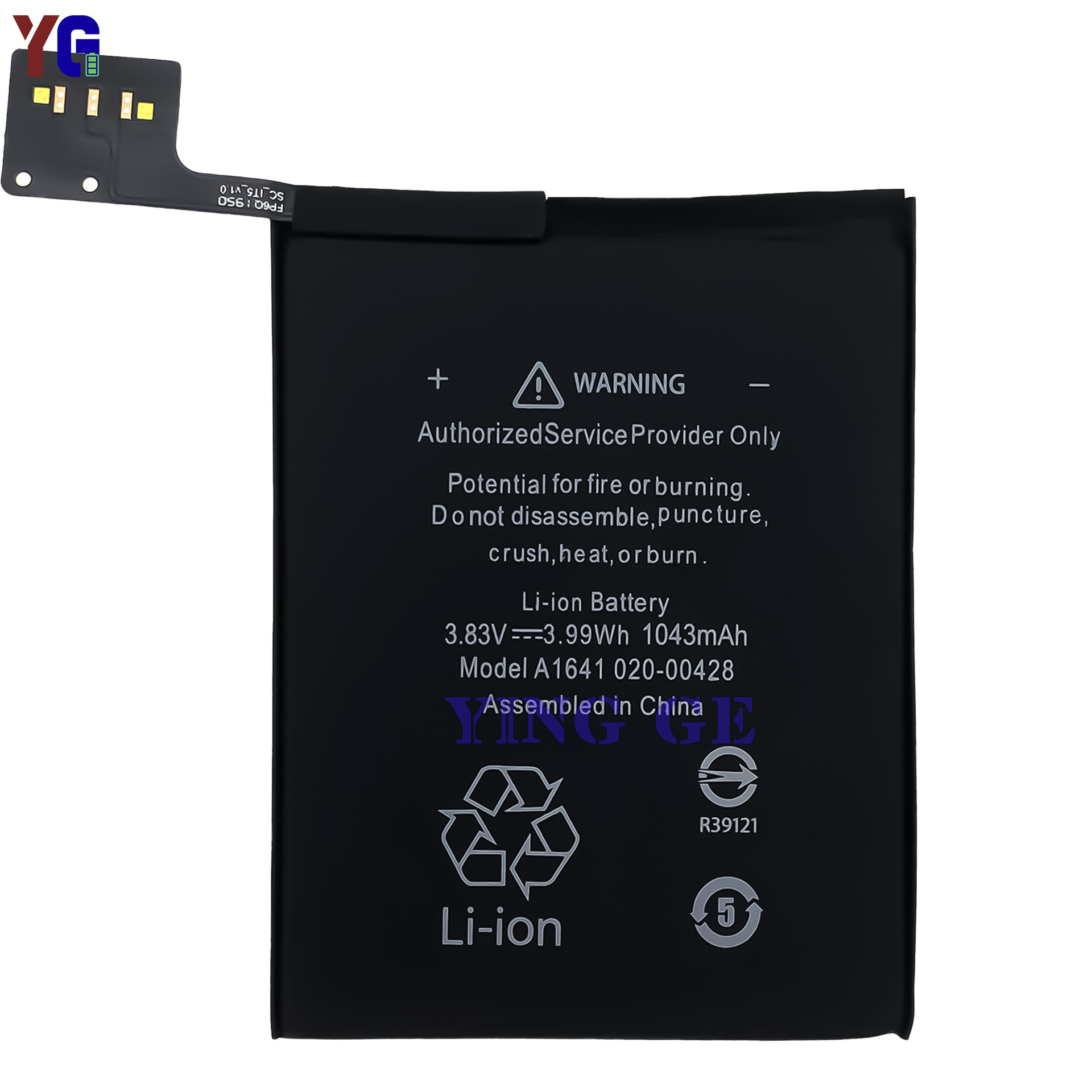 It is applicable to Apple iphones. The Apple iPod Touch 6 is equipped with an A1641 1043mAh battery Item Picture