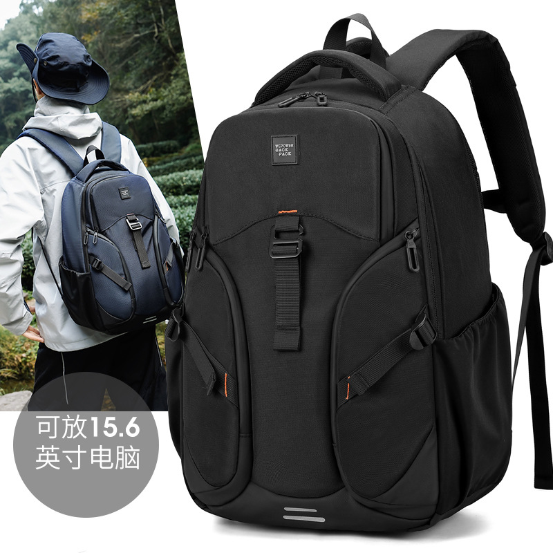 WEPOWER's new men's business travel multi-functional backpack, outdoor mountain climbing and hiking large-capacity backpack full figure