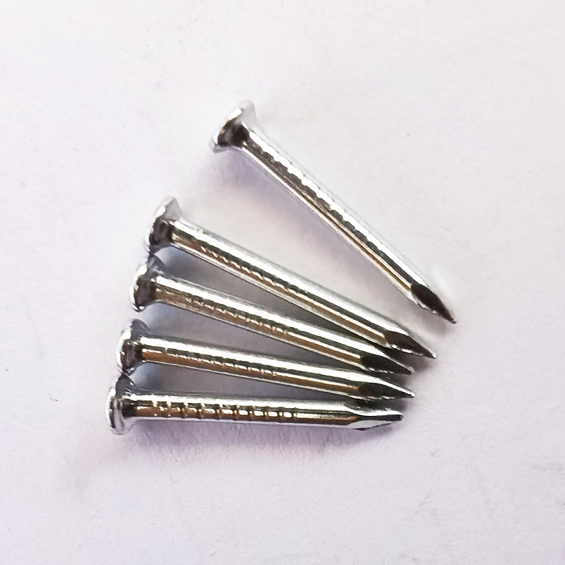 Line card nails, construction site cement steel nails, galvanized steel nails, color-plated cement nails, shot nails, concrete nails, galvanized nails Specification drawing