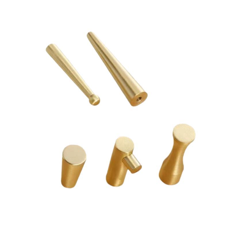 Factory wholesale of light luxury Nordic minimalist brass hooks for entrance, bathroom, wall decoration, coat hooks, towel hooks and key hooks Item Picture