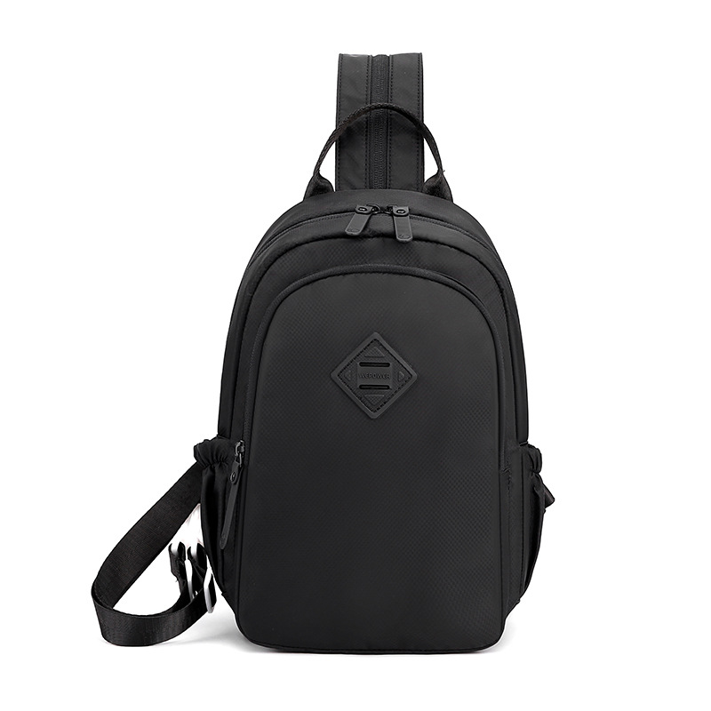 The new men's and women's casual travel chest bag can be carried across borders on both shoulders or diagonally. It is a multi-functional outdoor single-shoulder crossbody bag Item Picture