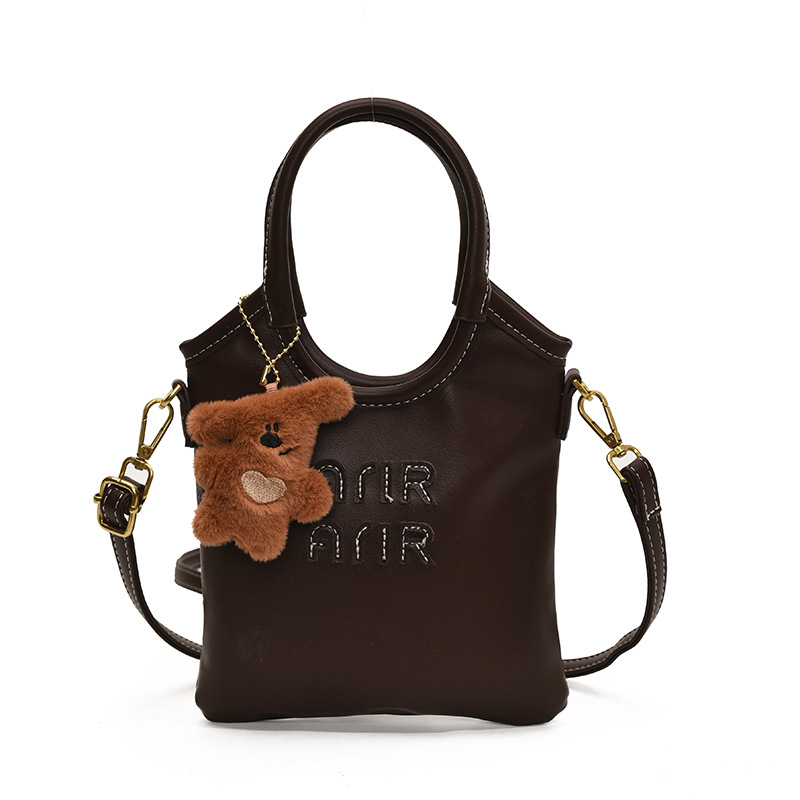 A trendy and stylish leopard print retro hand-held loose change bag for women, a versatile and stylish casual commuting crossbody bag Item Picture
