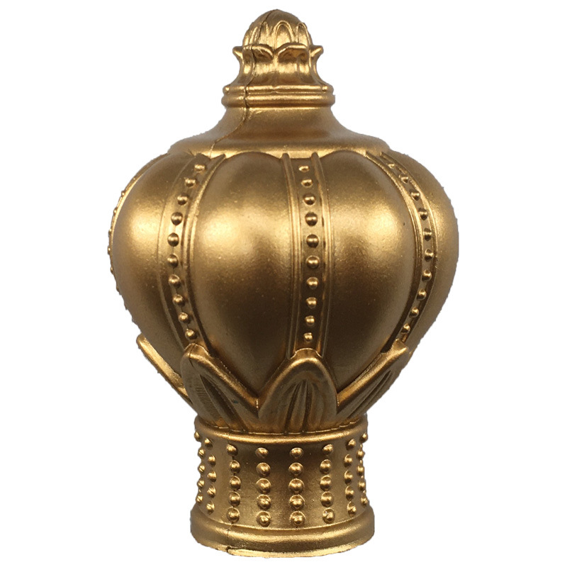 Curtain blow-molded head, curtain rod decorative head, Roman rod plug head, Roman rod decorative head, Roman rod sealing Item Picture