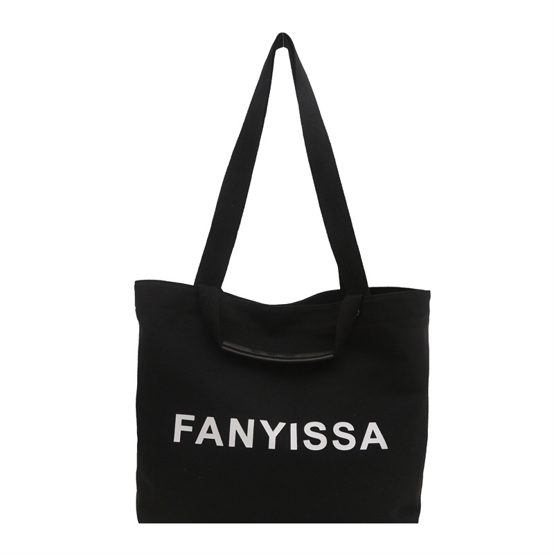 Commuting retro large-capacity letter bag for women, 2024 new winter single-shoulder bag, college student class tote bag Item Picture