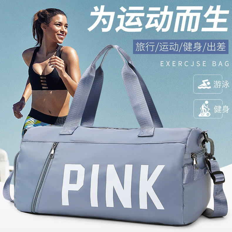 Cross-border short-distance travel bag, men's large-capacity carry-on luggage bag, business trip travel bag, sports training and fitness bag, portable full figure