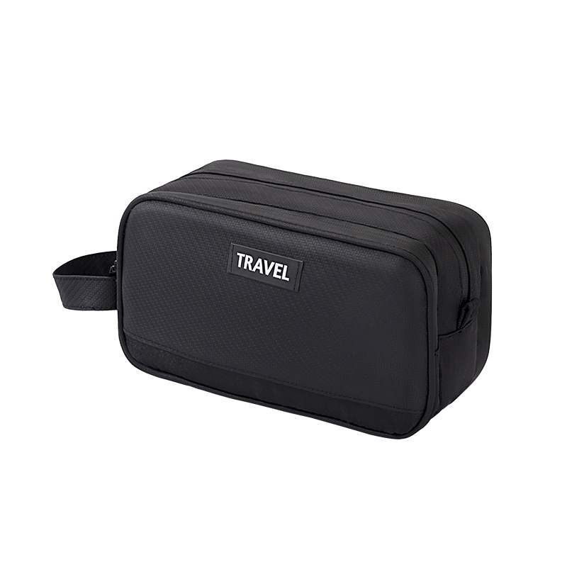 Runhui Zhuoyue Dry and Wet separation toiletry bag, large capacity cosmetics storage bag, large capacity makeup bag, high-end feel Item Picture