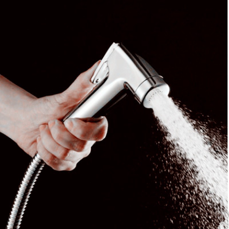 Toilet companion, two-speed pressurized spray gun, faucet flusher, bidet shower head, bathroom handheld shower head details Picture