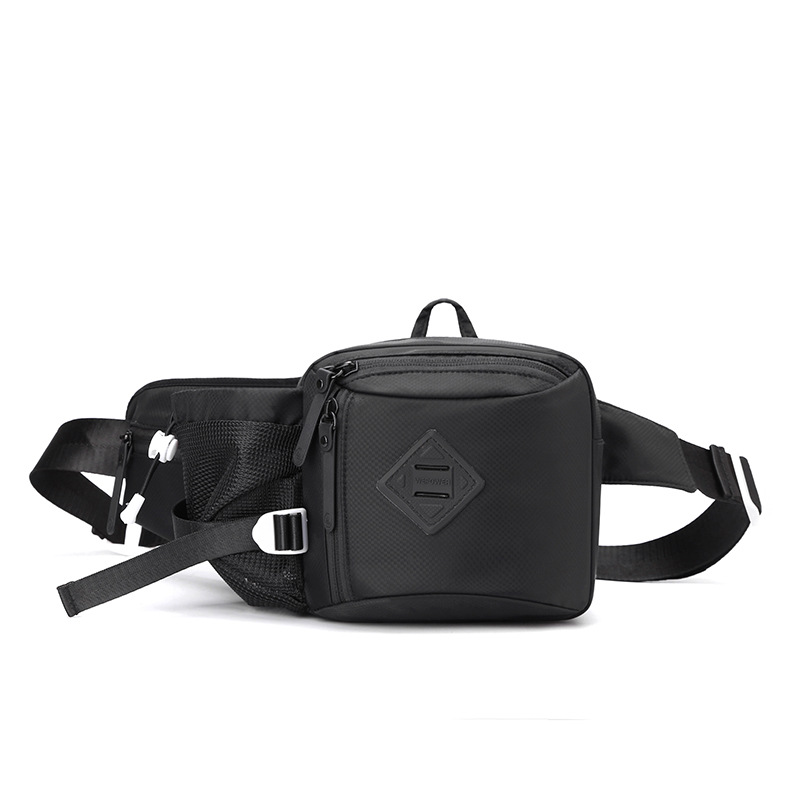 The new single-shoulder bag, casual waist bag, multi-functional outdoor men's crossbody bag, casual, simple and fashionable men's bag Item Picture