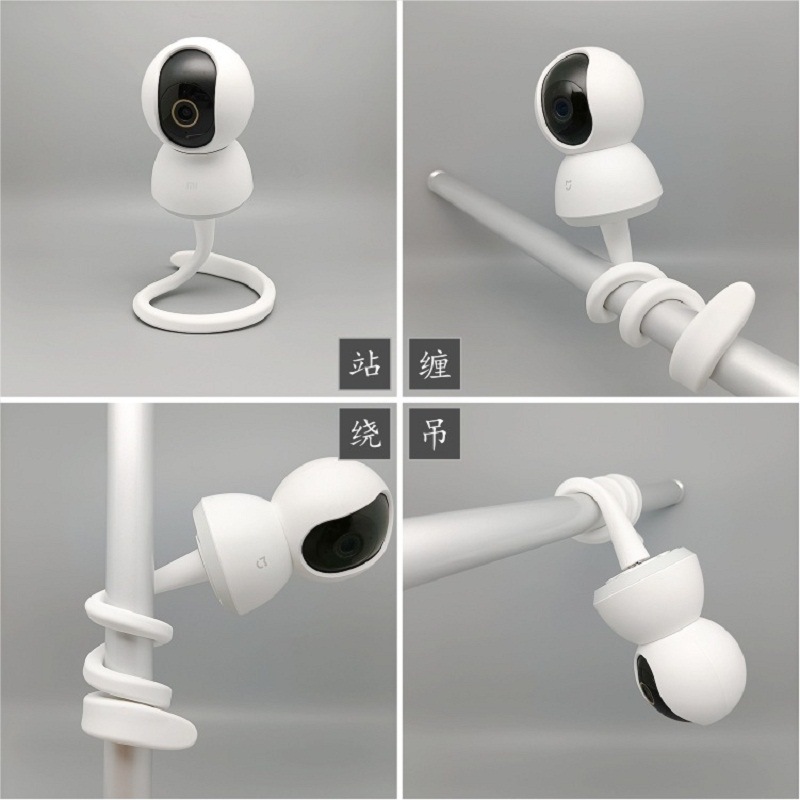 Mi Home Smart Camera Pan-tilt version base bracket, camera wall-mounted accessory head installation, side wall hanging installation Item Picture