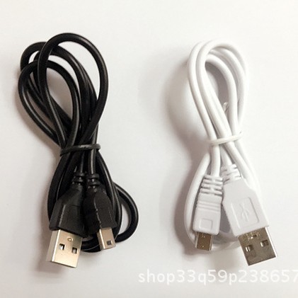 Wholesale 1-meter pure copper mini usb data cable, radio for the elderly, dashcam, T-port V3 charging cable, 2 meters Specification drawing