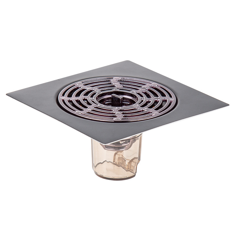 Floor drain cover refurbisher, anti-odor device for sewer pipes, stainless steel sealing cover plate and mouth plug for bathrooms and showers Item Picture