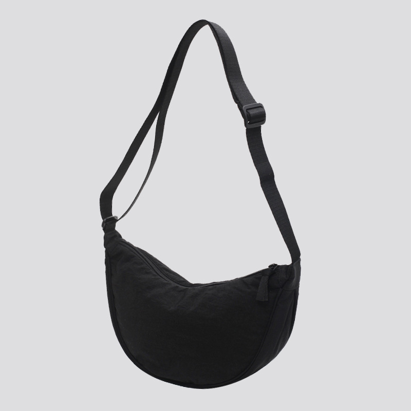 2025 New women's crossbody bag, nylon dumpling bag, fashionable and versatile women's shoulder bag, trendy and lightweight small cloth bag Application Scenario