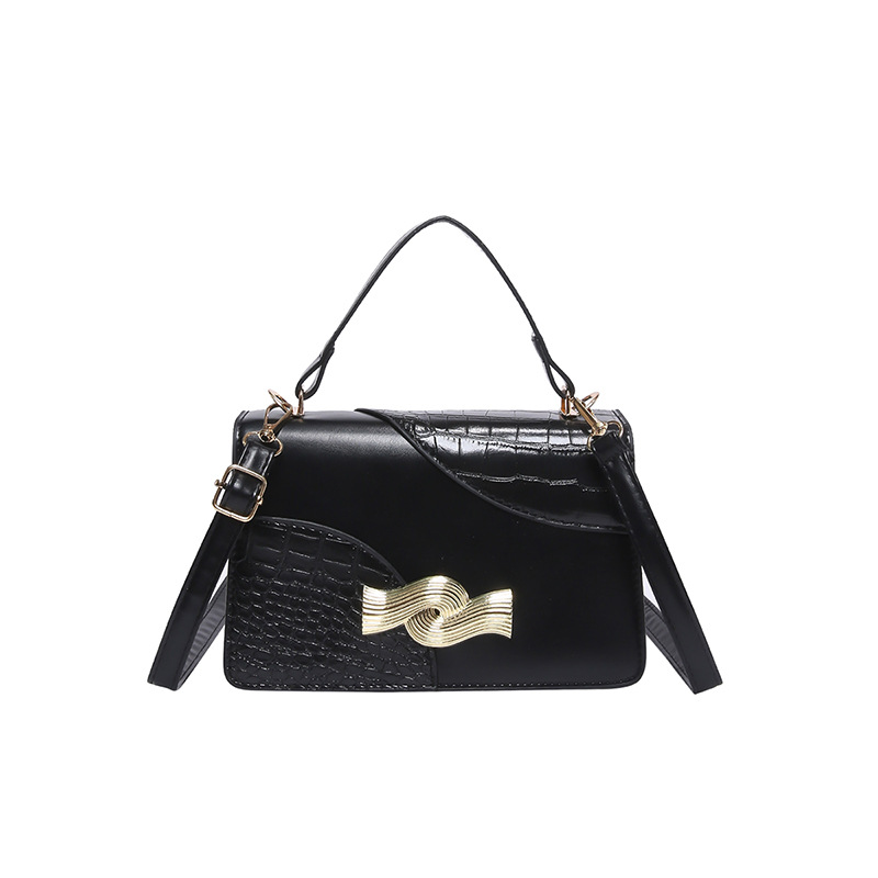 A French-style, elegant and individualistic hand-held small square bag for the winter of 2024, a beautiful and fashionable Korean-style, stylish single-shoulder crossbody bag Item Picture