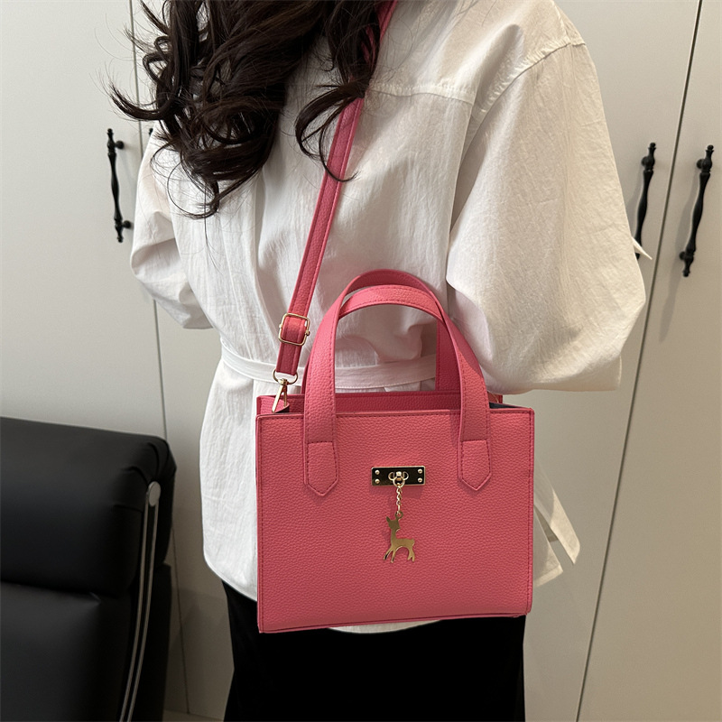A new large-capacity crossbody bag for Korean-style women in 2025, versatile, fashionable, and stylish in Instagram Specification drawing
