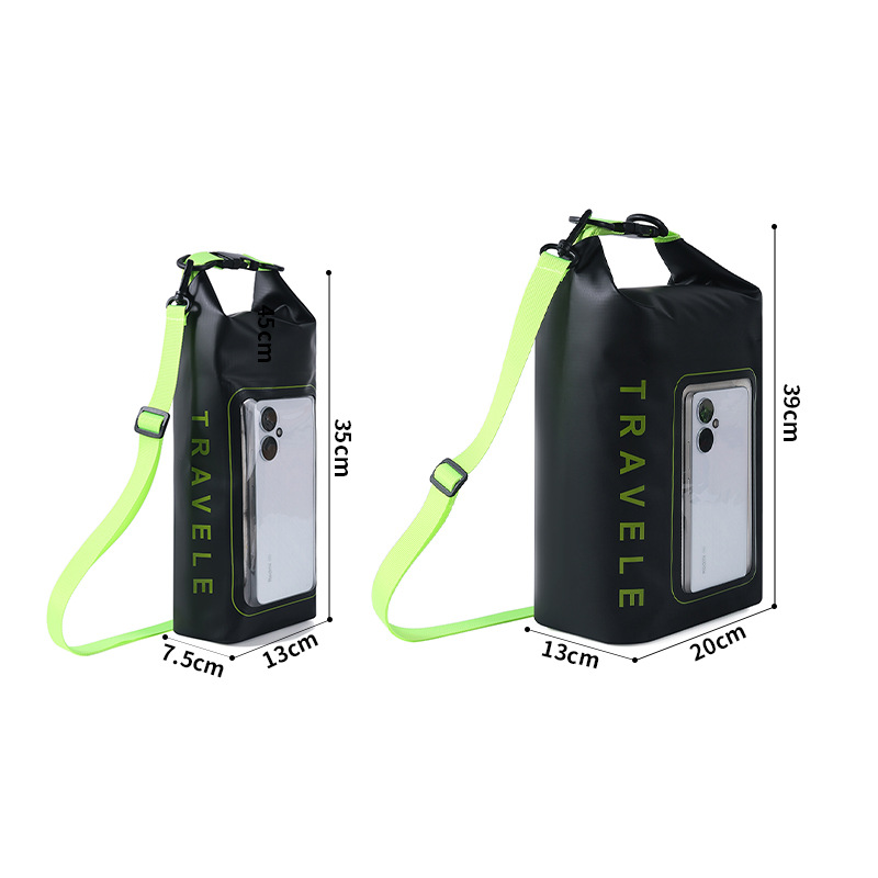 Runhui Summer beach Bag, outdoor single-shoulder waterproof bag, crossbody bag, swimming waterproof mobile phone bag, one-piece consignment Item Picture