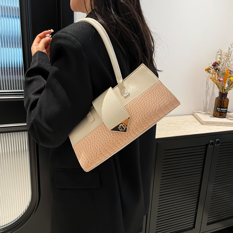 Casual large-capacity women's 2025 new style Korean-style versatile single-shoulder underarm bag, high-end and niche commuting bag details Picture