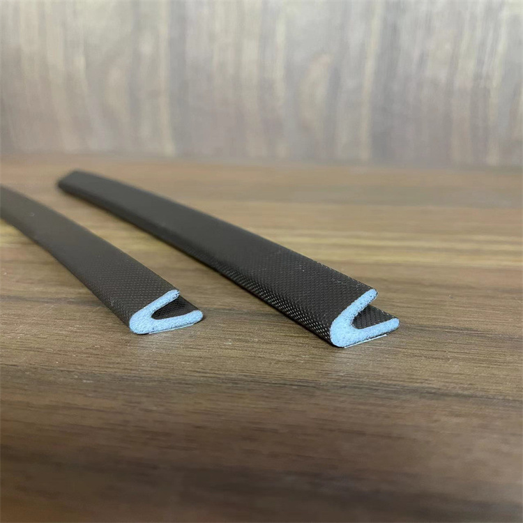 Self-adhesive sealing strips for wooden doors, entrance doors, stainless steel security doors, gap strips, soundproof and windproof covering rubber strips details Picture