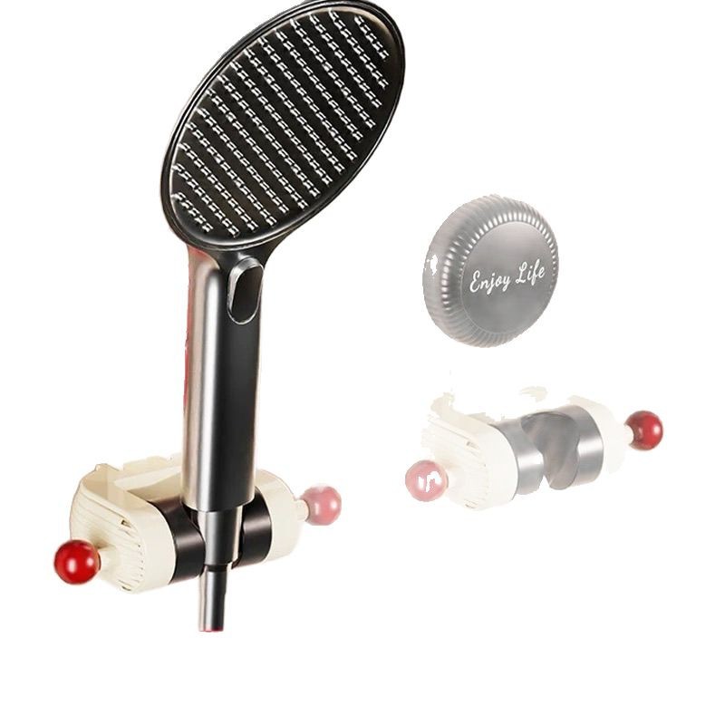 Dopamine showerhead suction cup type home recommended bathroom children mobile base showerhead stand adjustable Item Picture