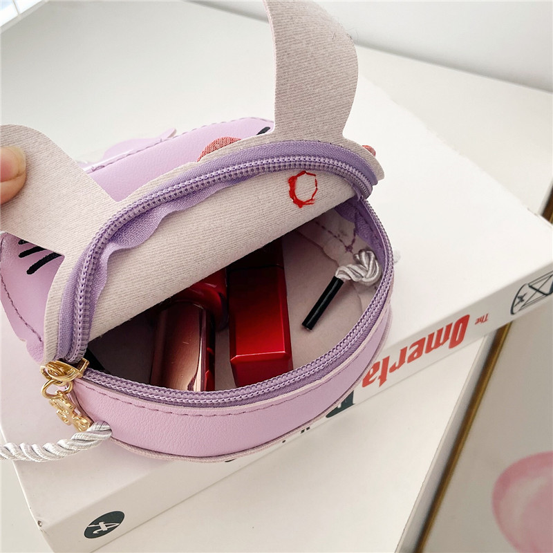 Mini small bag for women 2020 New Korean style fashionable and individual single-shoulder bag for children, stylish crossbody small round bag with loose change Application Scenario