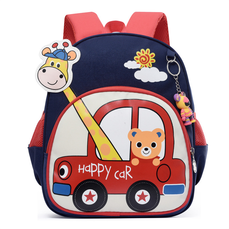 Cute cartoon children's bags, kindergarten schoolbags, 4-6 years old babies, backpacks for boys and girls, lightweight, weight-reducing and spine-protecting 5 full figure