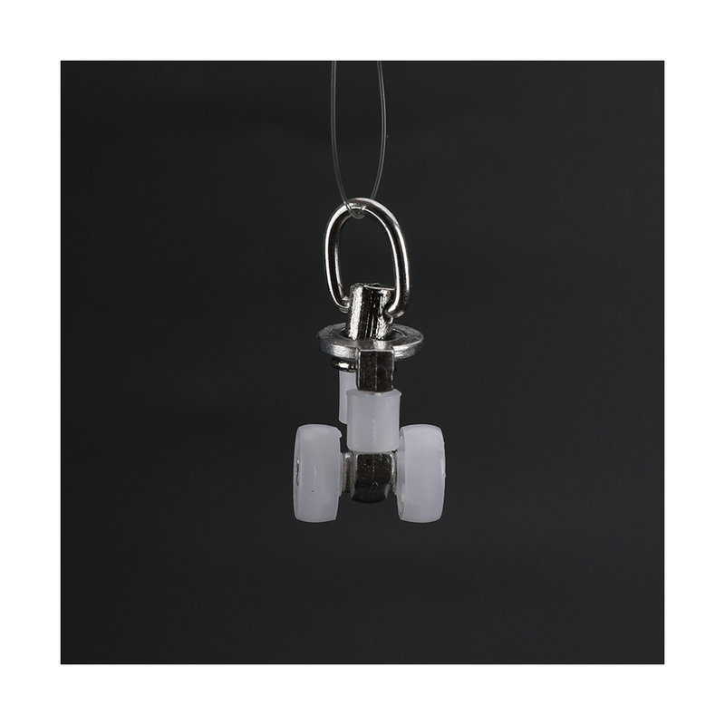 Curtain track pulley, home alloy pulley accessories, intelligent electric, multi-specification, straight track, curved track, silent Item Picture