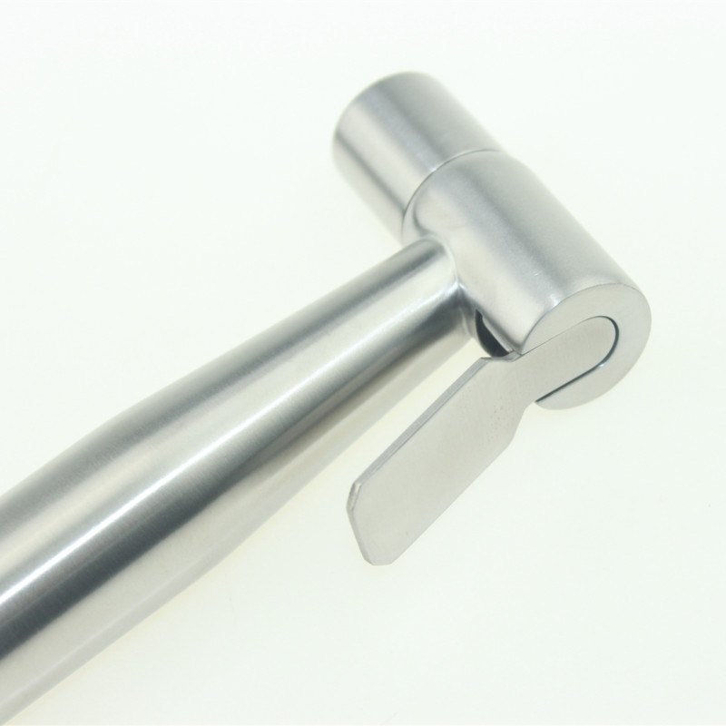Wholesale SUS304 stainless steel wire drawing nozzle, telescopic telephone line hose, pressurized toilet flushing spray gun set Specification drawing