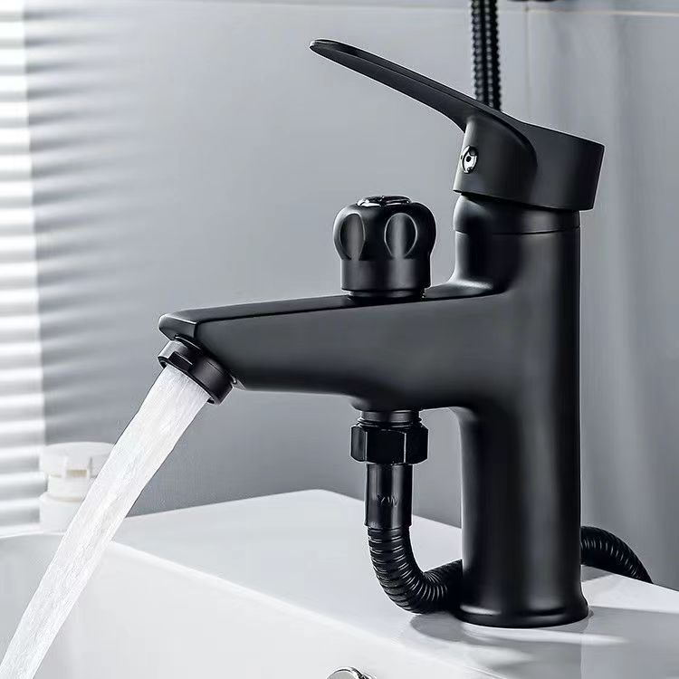 Mobile cabin washbasin faucet with shower head, washbasin, cold and hot water dual-purpose bathroom faucet for washing hair Specification drawing