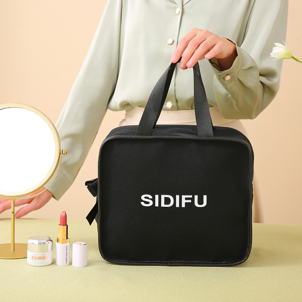 Five-piece handbag set, outdoor makeup bag, large-capacity toiletry bag, portable canvas bag, single-shoulder shoulder bag, storage bag full figure