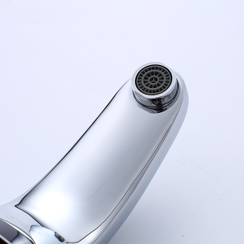 Countertop basin sensor faucet, automatic commercial hotel public toilet, all-copper cold and hot infrared washbasin faucet Specification drawing