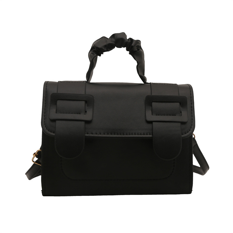 Trendy and niche single-shoulder bag, simple small square bag, small bag for women, Spring 2025 new retro casual crossbody bag for women Item Picture