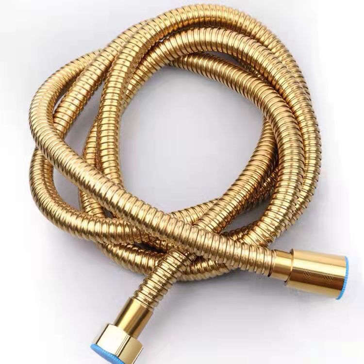 Stainless steel shower head hose, explosion-proof rain shower head, water pipe, electroplated metal hose, 1.5 meters, 2/3 meters Application Scenario