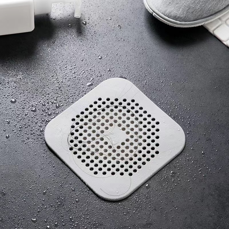 Anti-odor floor drain pad, thickened anti-clogging cross-border plastic floor drain cover for toilet, kitchen sink, bathroom and sewer Application Scenario