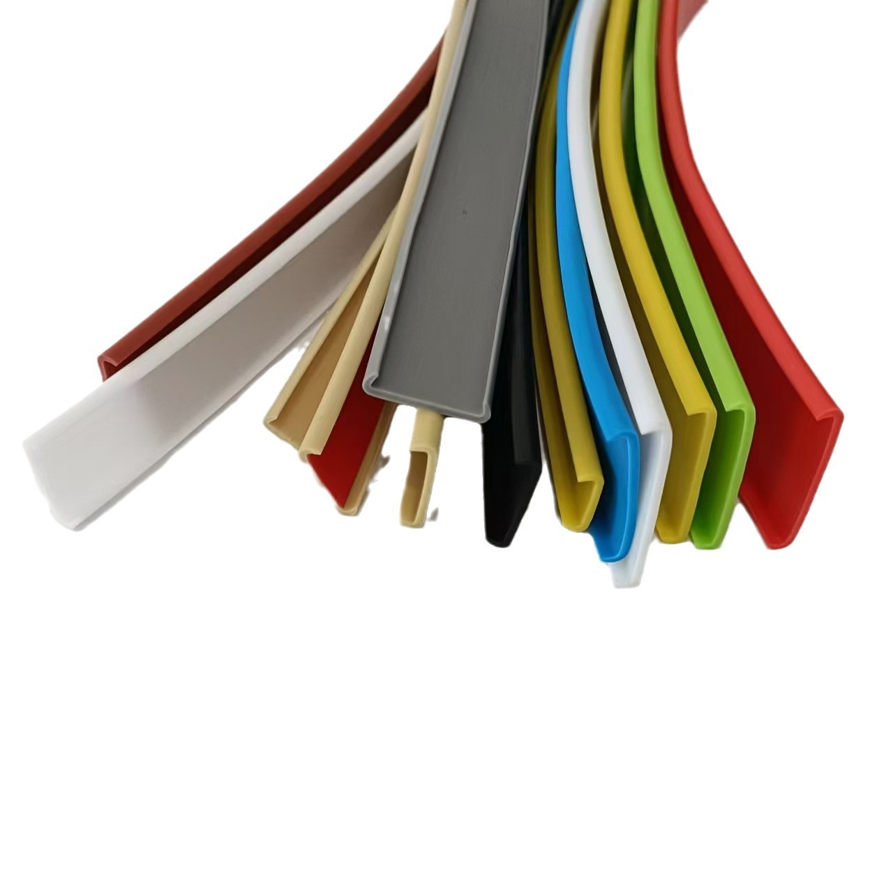 Home furniture, kitchen cabinets, tables and chairs self-adhesive U-shaped edge collision sealing color decorative sealing strip manufacturer Item Picture