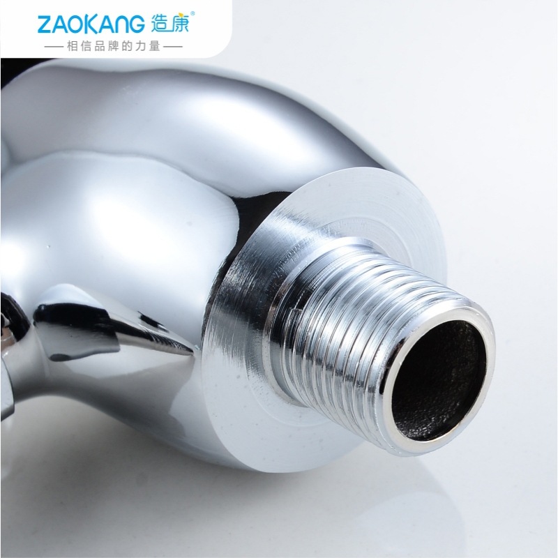 Zao Kang all-copper body urinal flushing valve, concealed hand-pressed delayed flushing valve, public toilet bathroom self-closing valve Application Scenario