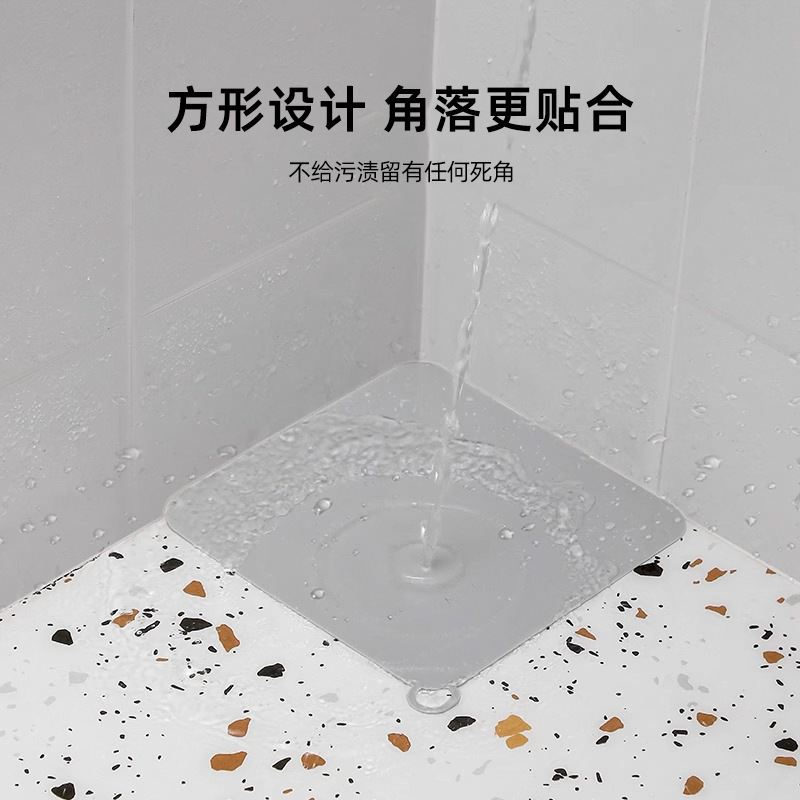 Floor drain deodorizer, bathroom, toilet, kitchen, sewer anti-odor and deodorization wonder device, silicone sealing cover, sealing cap Specification drawing