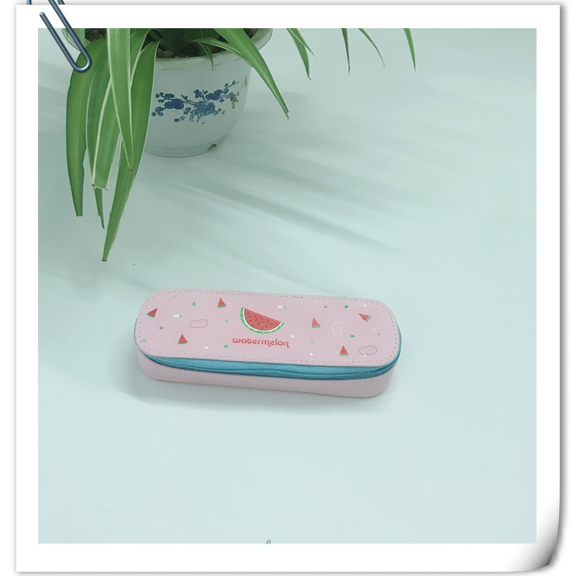 Factory-customized simple pencil cases and stationery bags for boys and girls, creative large-capacity pencil cases and stationery boxes for students, and storage boxes full figure