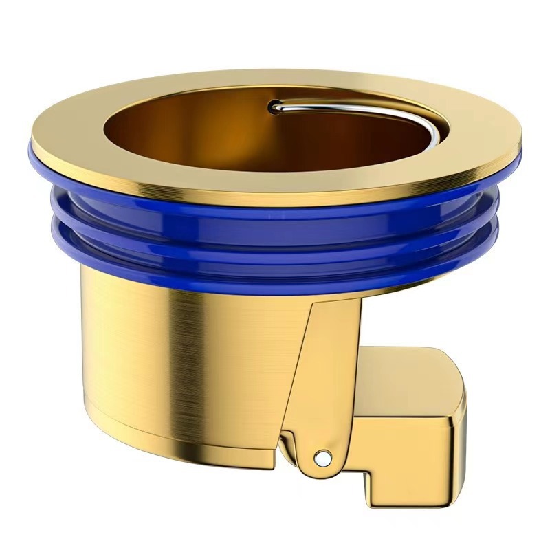All-copper anti-odor floor drain core, direct drainage floor drain anti-odor device, anti-reverse odor floor drain core for sewers Item Picture