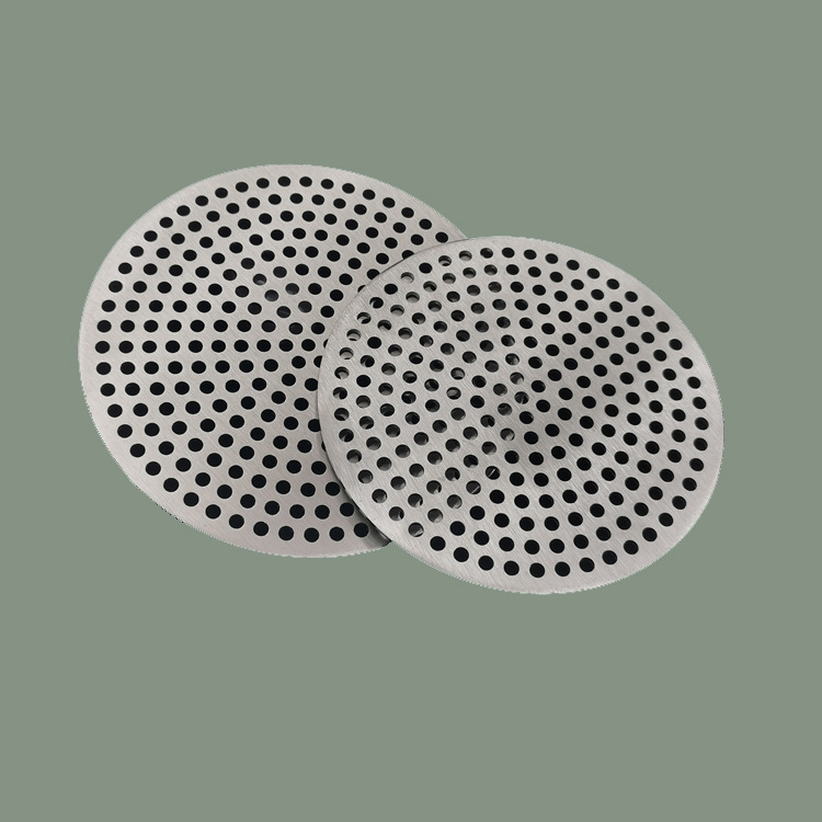 304 stainless steel sewer filter screen, drainage outlet cover, anti-clogging net, square bathroom hair floor drain, round plate Application Scenario