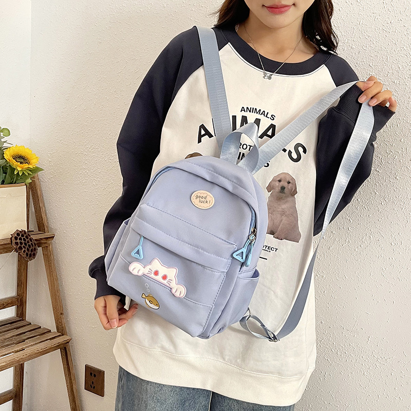 Cross-border trendy bag for women's light travel and shopping, 2025 New cute cartoon bag, large capacity crossbody bag details Picture